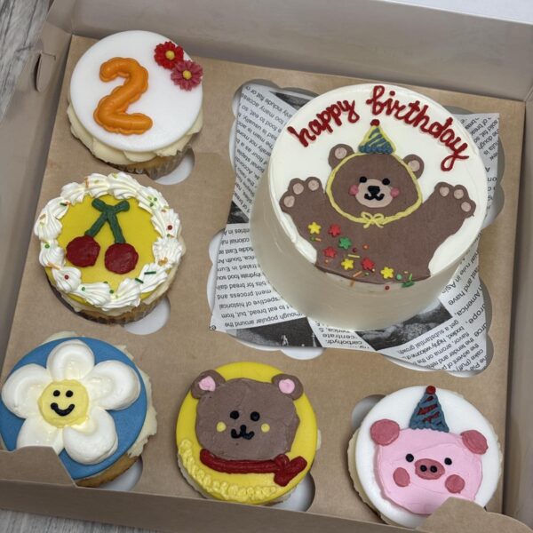 IMG-202a6da1eb9379cfe918b13bf163e2cb-V БЕНТО ТОРТА С 5 МЪФИНА