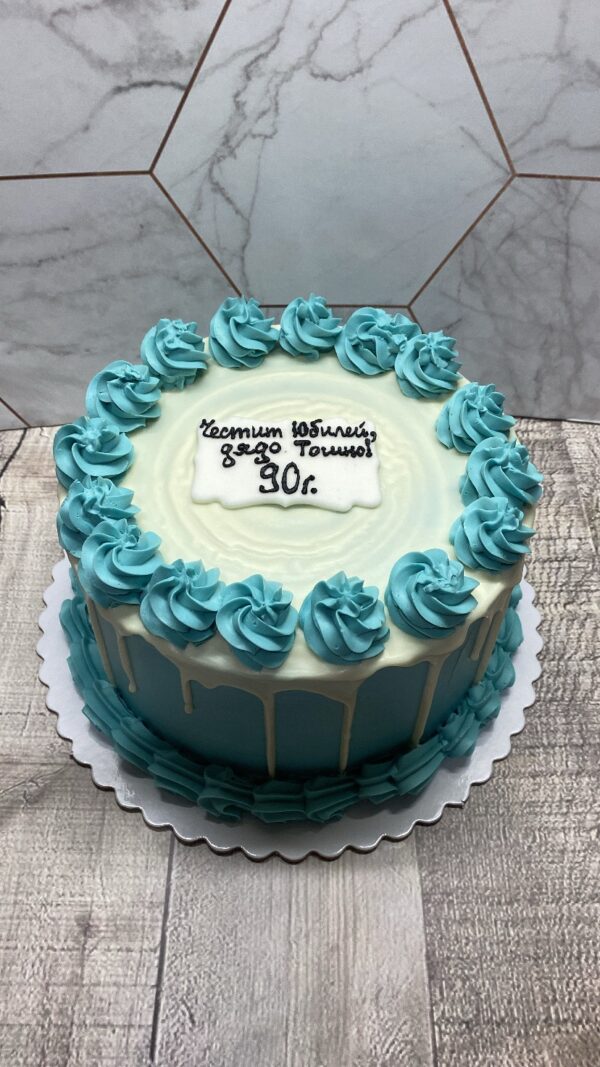 ГОЛЯМА ТОРТА ВИНТИДЖ ДИЗАЙН