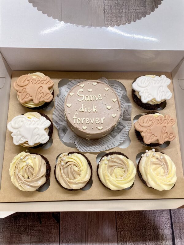 БЕНТО ТОРТА С 8 МЪФИНА