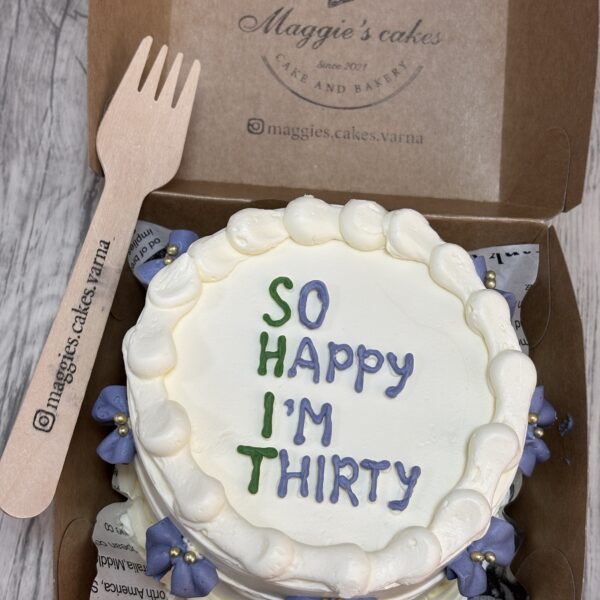 ВИНТИДЖ БЕНТО ТОРТА